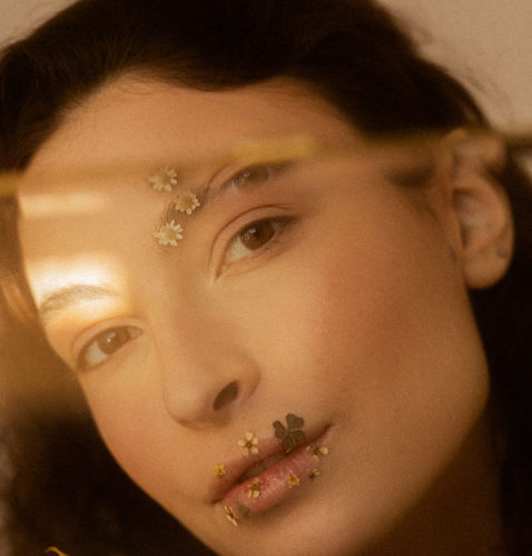 storytelling makeup flower project