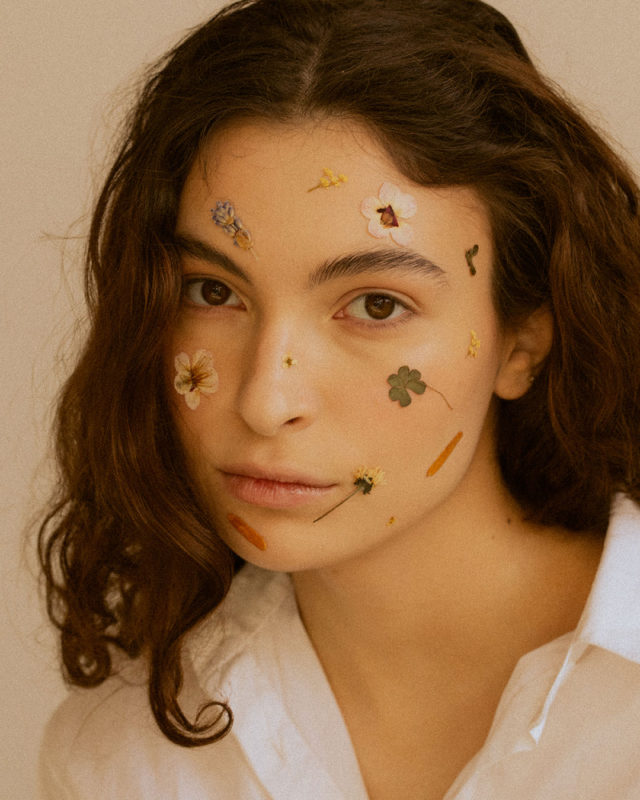 storytelling makeup flower project